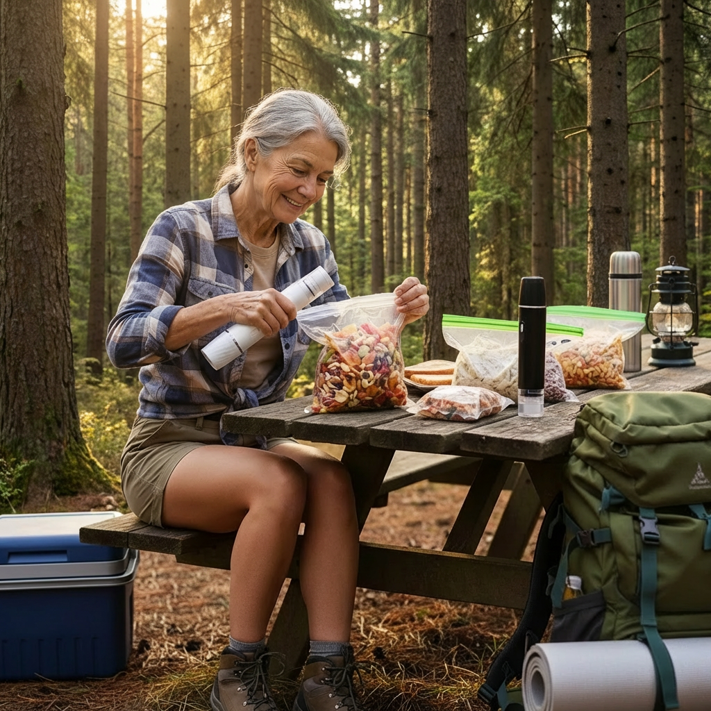 Portable USB Food Sealer for Ultimate Freshness